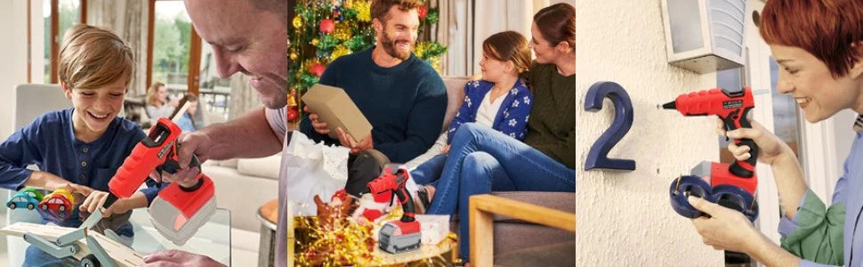 cordless hot glue gun