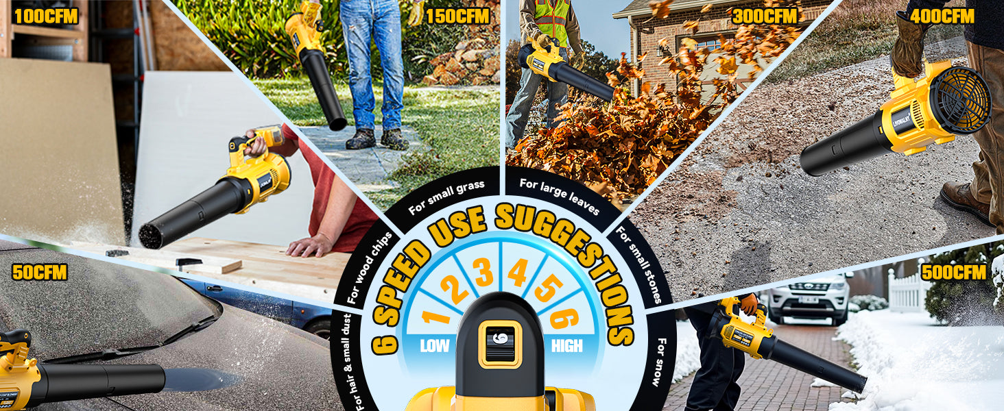 cfm vs mph leaf blower