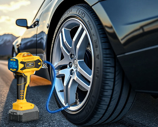 tire inflator vs air compressor
