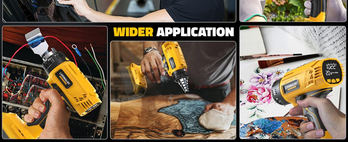 heat gun uses