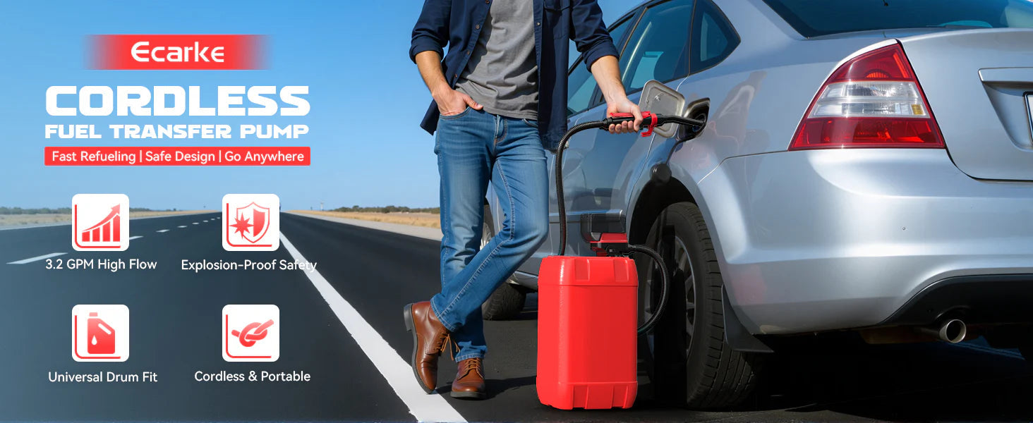 cordless fuel transfer pump