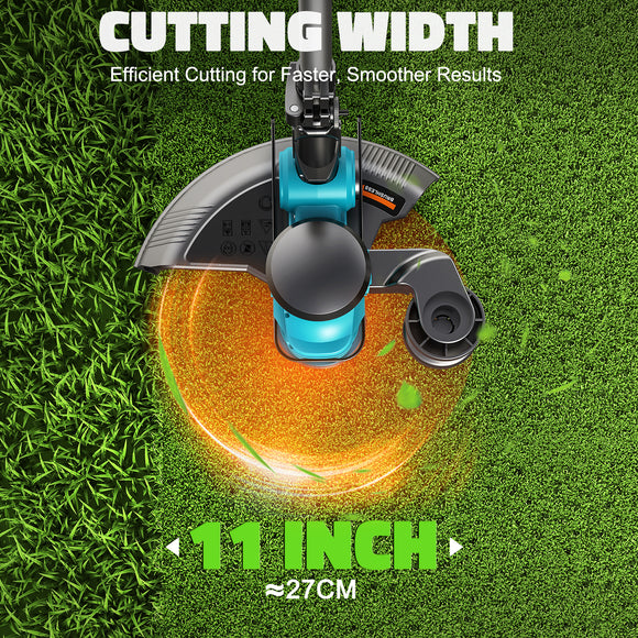 Cordless String Trimmer for Makita 18V Battery, Folding 3 in1 Weed Eater