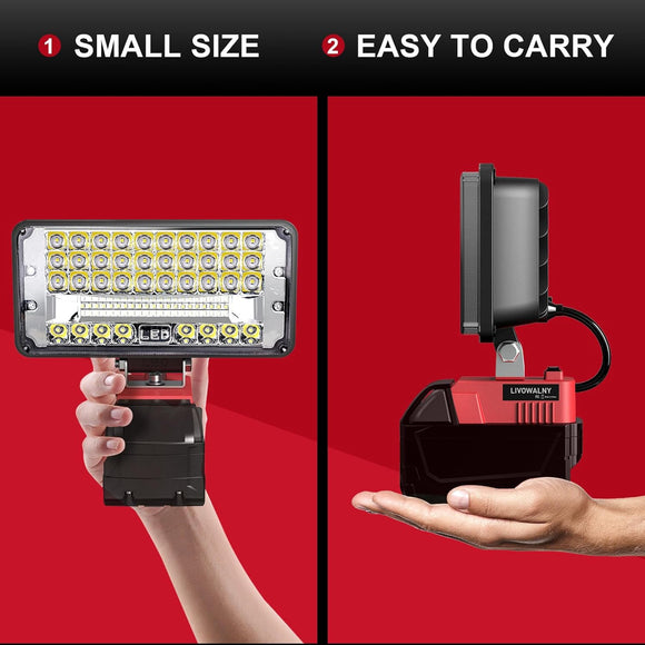 camping with lights