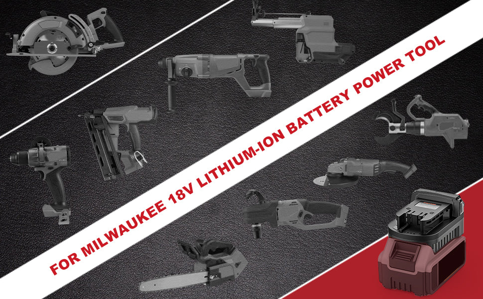dewalt to milwaukee battery adapter