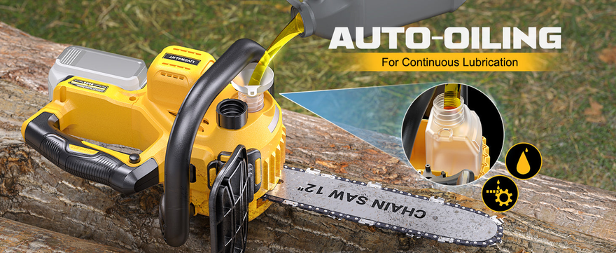 chainsaw leaking bar oil