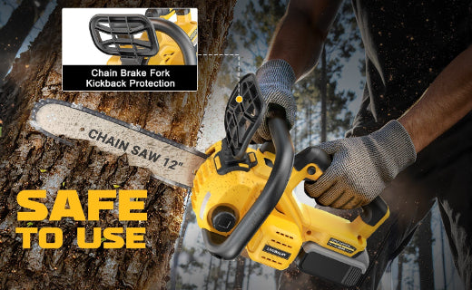 chainsaw kickback