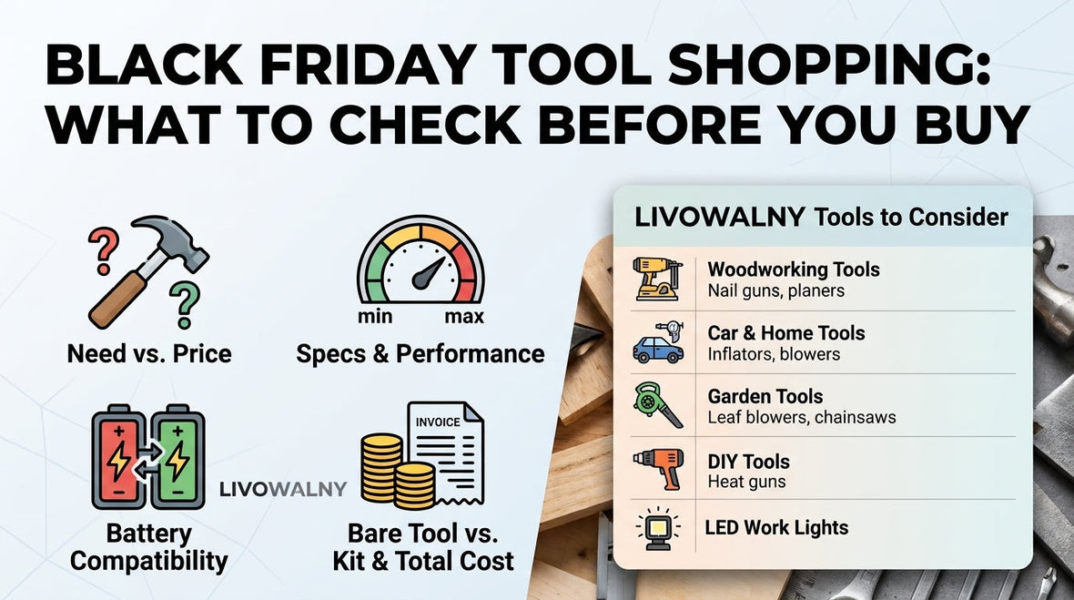 BLACK FRIDAY TOOL SHOPPING: WHAT TO CHECK BEFORE YOU BUY