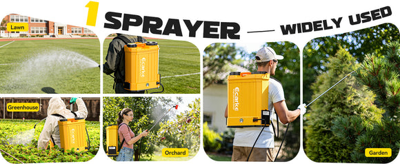 battery powered backpack sprayer
