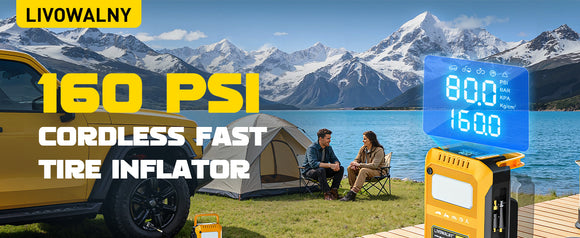 portable tire inflator
