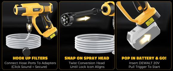 cordless pressure washer