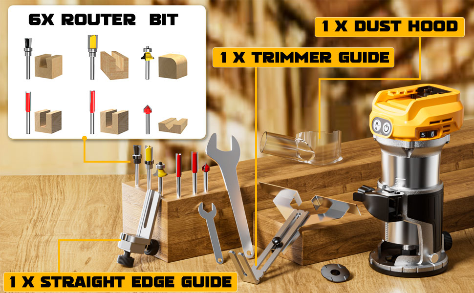 HOW CAN ESSENTIAL 6 ROUTER BITS IMPROVE YOUR CORDLESS ROUTER PROJECTS ...