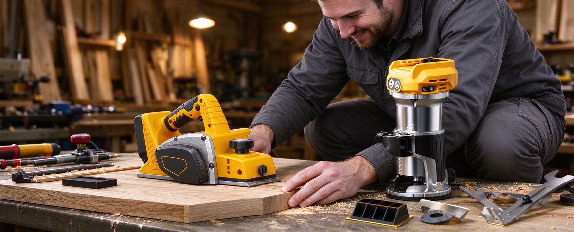PLANER VS. ROUTER: WHICH WOODWORKING TOOL SHOULD YOU USE?