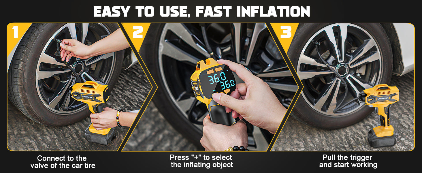cordless tire inflator