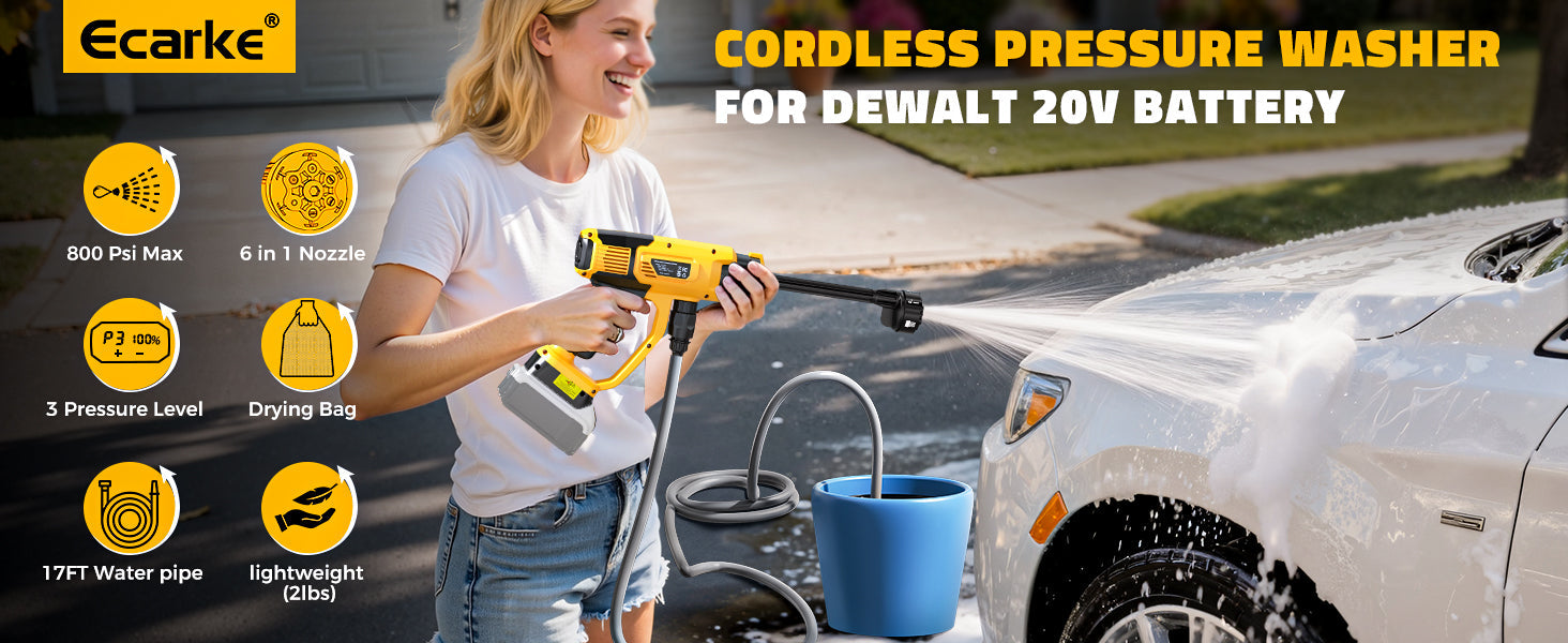 cordless pressure washer