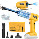 LIVOWALNY 150W/18Kpa Cordless Mini Handheld Vacuum Cleaner for DeWALT 20v Battery 4 in 1 Car Vacuum Cleaner-2