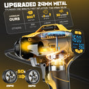 LIVOWALNY Cordless Tire Inflator Air Compressor for Dewalt 20V Max Battery: Portable Handheld Air Pump-3