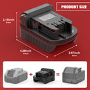 Battery Adapter Compatible with DeWalt to Milwaukee,18 20V Lithium Battery Converter for M18 Cordless Power Tool (Adapter only)-6
