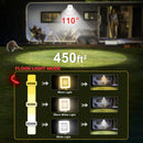 Cordless LED Work Light for Milwaukee M18 Battery, LIVOWALNY 60W 6000 Lumens LED Flood Light (No Battery)-4