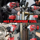 DIYTOOLIFZ Cordless Impact Wrench 1/2 inch for Milwaukee 18v Battery, 1400Ft-lbs (2000N.m) Brushless Electric Impact Gun-7
