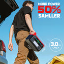 LIVOWALNY Portable Generator DC 18V to AC 110V,550W Power Station Compatible with Milwaukee-8