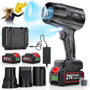 Leaf Blower Cordless Ecarke Portable Dust Cleaner with 2X 4.0Ah Battery, Charger, Storage Case Included-1