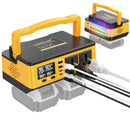 LIVOWALNY 350W Portable Generator DC 20V to AC 110-120V Power Inverter,350W Power Station Compatible with Dewalt-2