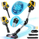 LIVOWALNY Cordless Vacuum Cleaner for DeWALT 20v Battery 350W 30KPA Stick Vacuum with LED Display-2