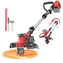 Cordless String Trimmer for Milwaukee 18V Battery, Folding 3 in1 Weed Eater-1
