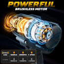 DIYTOOLIFZ Cordless Impact Wrench 1/2 inch for DeWalt 20v Battery, Impact Wrench 900Ft-lbs(1200N.m) High Torque Brushless Electric Impact Gun-2