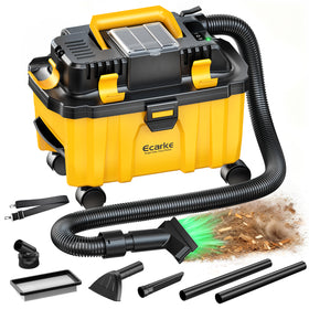Ecarke 2.5-Gal 3-in-1 Cordless Wet/Dry Vacuum for DeWalt 20V Batteries (No Battery)