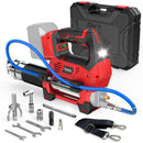 Cordless Grease Gun Compatible with Milwaukee 18V Battery, 3‑Speed Adjustable Flow, 12,000 PSI Max, 39” Hose (No Battery)-1