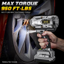 DIYTOOLIFZ Cordless Impact Wrench 1/2 inch for DeWalt 20v Battery, Impact Wrench 900Ft-lbs(1200N.m) High Torque Brushless Electric Impact Gun-5