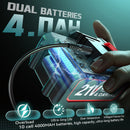 Leaf Blower Cordless Ecarke Portable Dust Cleaner with 2X 4.0Ah Battery, Charger, Storage Case Included-3