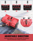 LIVOWALNY Electric Snow Shovel Compatible with Milwaukee 18V Battery (Tool Only)-3