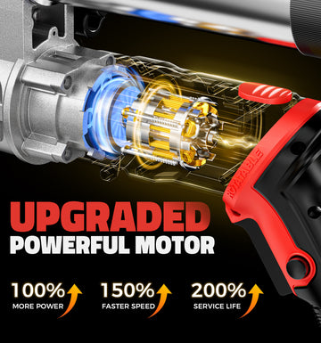 Ecarke Cordless Grease Gun Compatible with Milwaukee 18V Battery (Tool Only) - 0