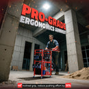 Workbench with Pegboard for Milwaukee Tools，Livowalny Work Bench Power Tools Organizer Cart Garage Storage with Wheels & Power Outlets-5