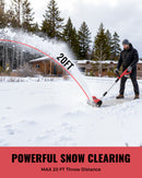 LIVOWALNY Electric Snow Shovel Compatible with Milwaukee 18V Battery (Tool Only)-4