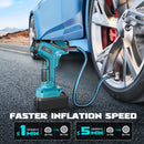 LIVOWALNY 150PSI Cordless Air Pump Compatible With Makita 18V Battery (No Battery)-5