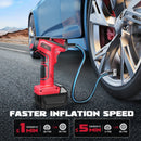 LIVOWALNY 150PSI Cordless Air Pump Compatible With Milwaukee 18V Battery (No Battery)-5