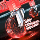 Workbench with Pegboard for Milwaukee Tools，Livowalny Work Bench Power Tools Organizer Cart Garage Storage with Wheels & Power Outlets-6