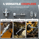 Ecarke Cordless Grease Gun Compatible with Milwaukee 18V Battery (Tool Only)-4