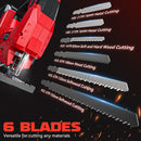 Ecarke Cordless Jig Saw Compatible With Milwaukee 18V Battery (Without Battery)-5