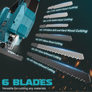 Ecarke Cordless Jig Saw Compatible With Makita 18V Battery (Without Battery)-5