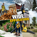 LIVOWALNY Leaf Blower Cordless, 20V Cordless Leaf Blower with 6 Speed Modes, Electric Leaf Blower for Lawn Care-7