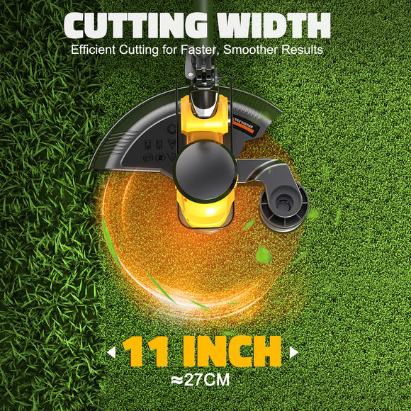 Cordless String Trimmer for Dewalt 20V Battery, Folding 3 in1 Weed Eater