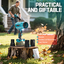 Leaf Blower Cordless Compatible with Makita 18V: 800000RPM Portable Dust Cleaner (No Battery)-7
