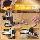 Cordless Compact Router Compatible with DeWalt 20V Battery (Bare Tool)-6