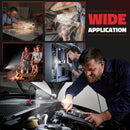 LIVOWALNY 2PCS LED Work Light for Milwaukee 18V Battery, 20W 2000LM Flexible Gooseneck LED Light-7