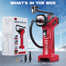 LIVOWALNY 150PSI Cordless Air Pump Compatible With Milwaukee 18V Battery (No Battery)-7