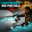 Leaf Blower Cordless Compatible with Makita 18V: 800000RPM Portable Dust Cleaner (No Battery)-8